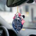 starfire nuovo arrivo luna blu con drago amante auto appeso ornamento decorazione vacanza decorazione della casa ornamento appeso