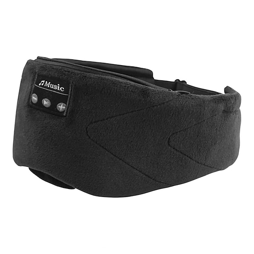Cuffie per Dormire Bluetooth 5.2 Maschera per Gli Occhi Morbida Traspirante 24 Musica Bianco Rumore Cuffie da Dormire Maschera per Gli Occhi Auricolari per Dormitori Laterali Allenamento Corsa