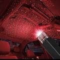 Luce notturna con proiettore a stella 1pc, luci d'atmosfera sul tetto dell'auto USB, luci interne romantiche regolabili portatili per auto, decorazioni luminose notturne USB portatili per auto,