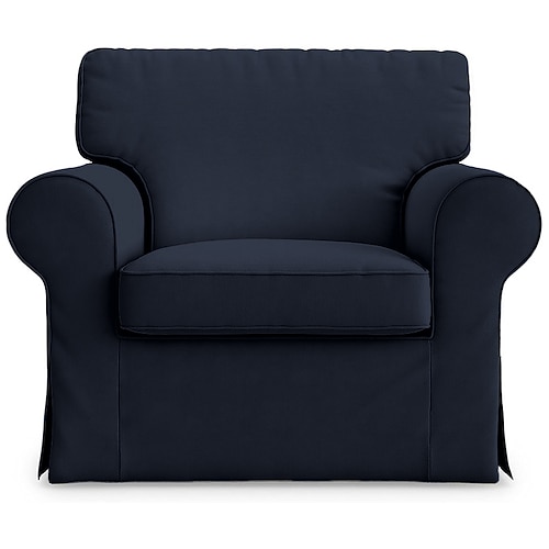 Copertura per poltrona Ektorp in cotone con copertura per cuscino copertura di ricambio per poltrona Ektorp 1 posto copertura per divano per cani protettore per mobili di ricambio
