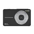 fotocamera digitale 1080p 44mp vlogging fotocamera con schermo lcd 16x zoom compatto portatile mini fotocamera ricaricabile regali per studenti adolescenti adulti ragazze ragazzi