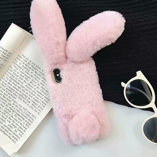 Handy Hülle Handyhüllen Für Samsung Galaxy S26 Ultra Plus S25 S24 S23 S22 S21 FE S21 Ultra Plus S20 A14 A34 Rückseite Wärmer Vollschutz Staubdicht Tiermotiv Plüsch TPU