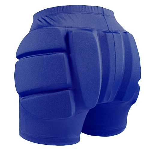 Antishock-Shorts / Gepolsterte Kompressionsshorts für Skifahren / Eislaufen Schützend Training Purpur / Gelb / Pfirsich