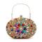 Luxuriöse Abendclutch aus blauem Kristall für Damen – Strass-Handtasche mit Griff für Hochzeiten, Partys und formelle Anlässe