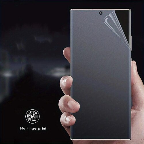 3 Stücke Schutzfolie Für Samsung Galaxy S25 Ultra S25 Ultra Plus S24 Ultra Plus S23 S22 S21 S20 Plus Ultra S10 TPU-Hydrogel Matt Anti-Blasen Anti-Fingerprint Ultra dünn Kratzfest