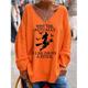 Damen Pullover V Ausschnitt Gerippt Stricken Polyester überdimensional Herbst Winter Täglich Ausgehen Wochenende Stilvoll Brautkleider schlicht Weich Langarm Herz Buchstabe Maillard Orange 1 Wei