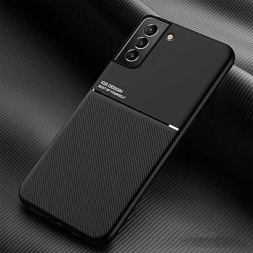 Handy Hülle Handyhüllen Für Samsung Galaxy S26 Ultra Plus S25 S24 S23 S22 S21 FE S21 Ultra Plus S20 A54 A32 Rückseite Leder Ultra dünn Unterstützt kabelloses Laden Stoßfest Einfarbig TPU PU-Leder Image