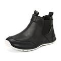 Herren Turnschuhe Retro Wanderschuhe Brautkleider schlicht Täglich Leder Komfortabel Stiefeletten / Stiefeletten Halbschuhe Schwarz Weiß Grau Frühling Herbst