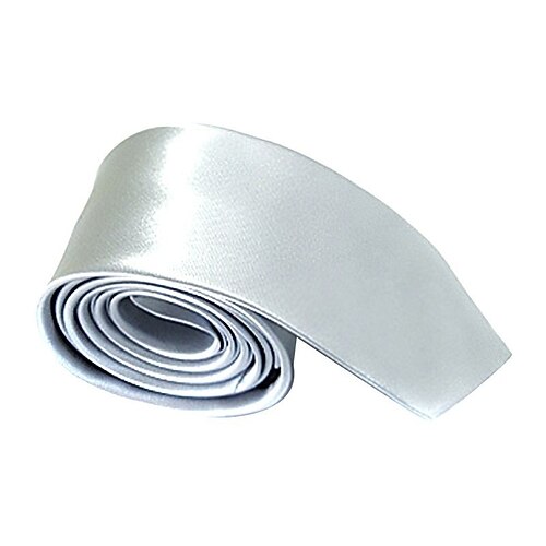 Herren Krawatten Arbeit Hochzeit Gentleman Einfarbig Geschäft Formell Image