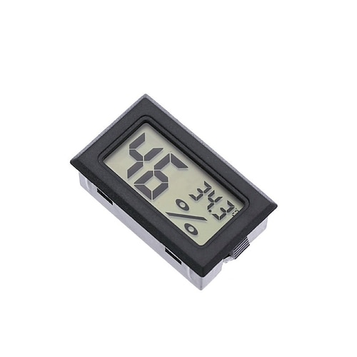 Mini-Digital-LCD-Innentemperatursensor, Feuchtigkeitsmesser, Thermometer, Hygrometer Image