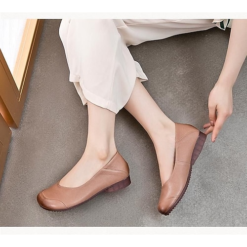 Bequeme Damen-Schlupfschuhe mit Keilabsatz – klassisches Kunstleder-Design fürs Büro oder die Freizeit