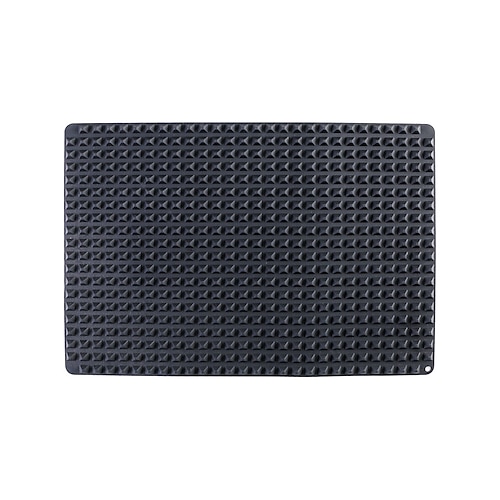 1 Antihaft-Pyramiden-Kochmatte aus Silikon zum Backen, Mikrowellenherd und Gebäck – einfache Reinigung und langlebig Image