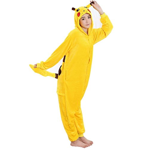Karnevalskostüm 2026 Tier Monster Zeichentrick Karneval Halloween Requisiten Festtagsschmuck Kigurumi-Pyjamas Warm Lustiges Kostüm Bequem Erwachsene Unisex Männer und Frauen Weihnachten Halloween Image
