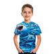 kinderkleidung Jungen T-Shirt Tee Graphic Tier Hai Kurzarm Rundhalsausschnitt Kinder oben Outdoor 3D-Druck Sport Modisch Täglich Sommer Blau 2-13 Jahre