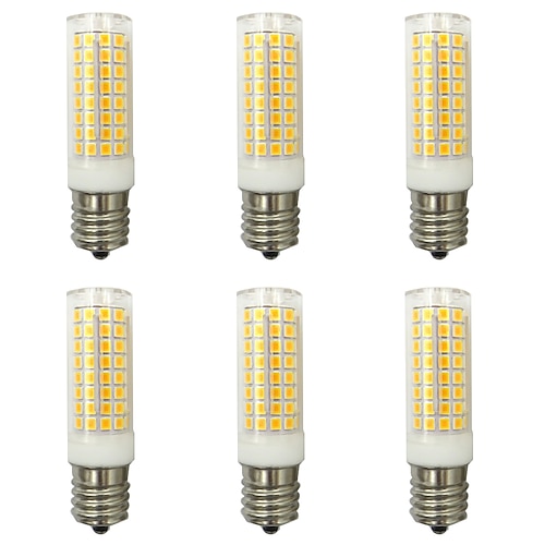 6St 10 W LED Mais-Birnen 1000 lm E14 G9 E12 T 102 LED-Perlen SMD 2835 Warmweiß Kühles Weiß 220-240 V 110-120 V Image