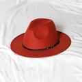 Hüte Wolle / Acryl Fedora-Hut Formal Hochzeit Einfach Mit Pure Farbe Kopfschmuck Kopfbedeckung