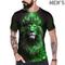 Herren Grafik Tiermotiv Löwe T Shirt T-Shirt Kurzarm T-Shirt 3D-Druck Rundhalsausschnitt Hemd Vintage Mode Designer Outdoor Lässig Täglich Gelb Blau Grün Frühling Sommer Bekleidung S M L XL 2XL 3XL