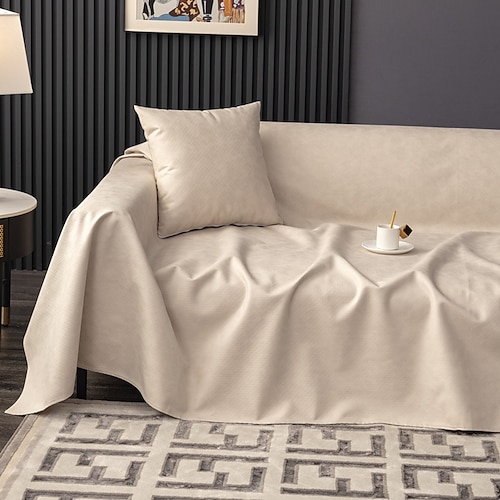 Wasserdichter Sofabezug, Sofabezug, Sofaüberwürfe, Decken für Sessel, 3- oder 4-Sitzer, L-Sofa, rutschfest, für Kinder, Kinder, Haustiere, Katzen Image