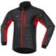 Herren Fahrradjacke Radjacke Winter warm halten Wasserdicht Windundurchlässig Radfahren Fahhrad Jacke Windbreaker Windjacke MTB Mountain Rennrad Radfahren in der Stadt Schwarz Rrot Schwarz grün