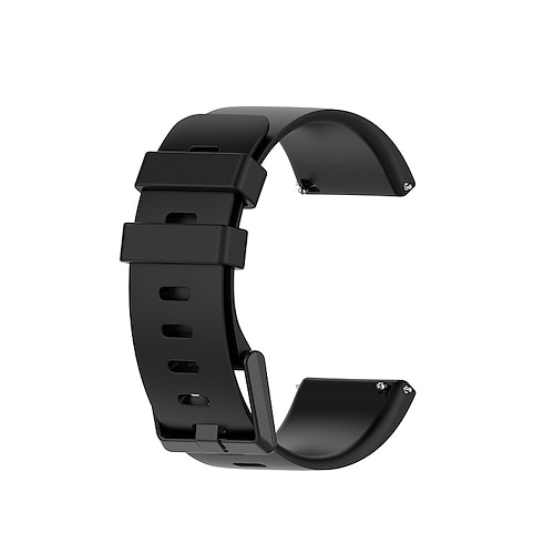Uhrenarmband für Fitbit Versa 2 / Versa Lite / Versa SE / Versa Weiches Silikon Ersatz Gurt Verstellbar Atmungsaktiv Klassischer Verschluss Sportarmband Armband Image