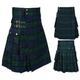 Retro Vintage Punk Gothic Mittelalterlich Steampunk 17. Jahrhundert Rock Schottische Utility-Kilts Plissee-Kilt schottisch Herren Karneval Party / Abend Zeremonie Maskerade Röcke