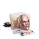7-Farben-Licht-LED-Gesichtsmaske mit Nackenhautverjüngung Gesichtspflegebehandlung Schönheit Anti-Akne-Therapie Bleaching