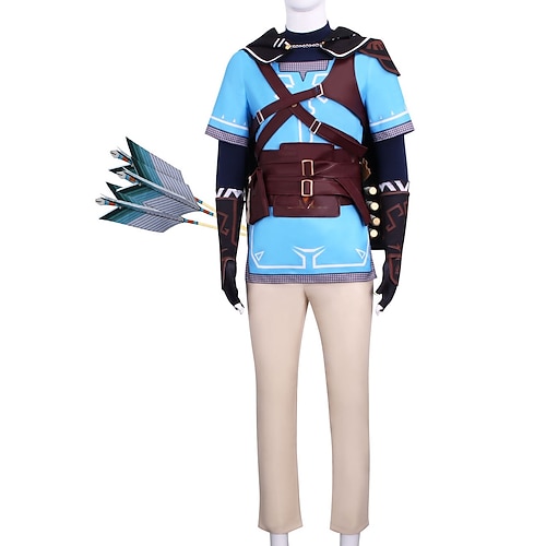 Link Anime Cosplay Kostüm Outfits Cosplay-Anzüge Maskerade Weitere Accessoires Kostüm Für Herren Damen Erwachsene Image