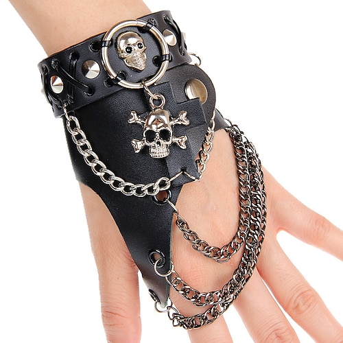 Punk Gothic Mittelalterlich Steampunk Maskerade Zubehörset Pestdoktor Neuheit Kostüm Herren Damen Halloween Karneval Party Club Teenager Erwachsene 1 Armband Ganzjahres