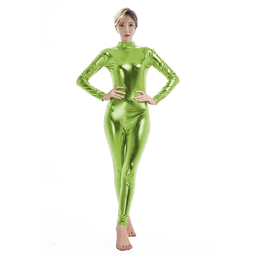 Zentai-Anzüge Cosplay Kostüm Catsuit Karnevalskostüm Ganzkörperanzug Herren Damen Sex Sexy Kostüm Einfarbig Latex Elasthan Lycra Kostüm für Halloween Karneval Maskerade Erwachsene