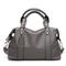 Damen Handtasche Umhängetasche Schultertasche Boston-Tasche PU-Leder B¨¹ro Täglich Festtage Niete Reißverschluss Hohe Kapazität Multi-Carry Feste Farbe Schwarz Rote Blau