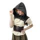 Retro Vintage Mittelalterlich Renaissance Steampunk Kappe Mützen Schurken-Kapuze Vikinger Ranger Elfen Herren Damen Bogenschießen Halloween Karnival Leistung Maskerade Hut