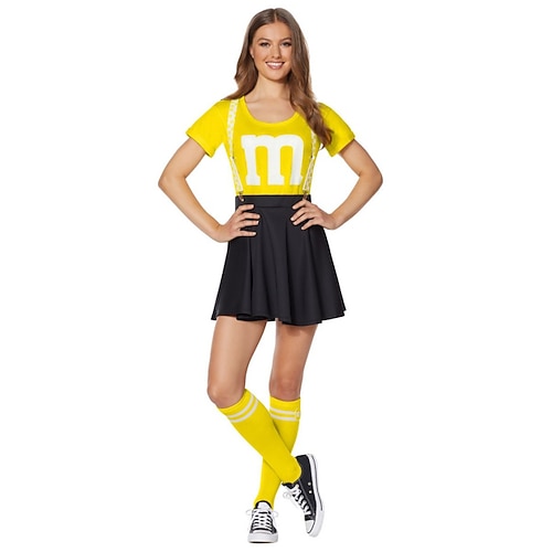 Karnevalskostüm 2026 Cheerleader Karneval Cosplay Kostüm Cosplay Sexy Kostüm Erwachsene Damen Karneval Karneval Party Leistung Einfaches Karnevalskostüm Verkleiden Image