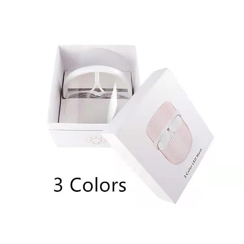 Valentinstagsgeschenke für Frauen LED Licht Gesichtsmasken Hautverjüngung glättet Falten Akne tägliche Hautpflege zu Hause Image