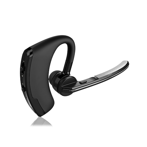 Kabelloses Bluetooth-Headset (Version 5.0), Freisprechfunktion mit geräuschunterdrückendem Mikrofon, 10 Stunden Sprechzeit, 20 Tage Standby-Zeit, Business-Kopfhörer für LKW-Fahrer und Büro, kompatibel mit iPhone und Android