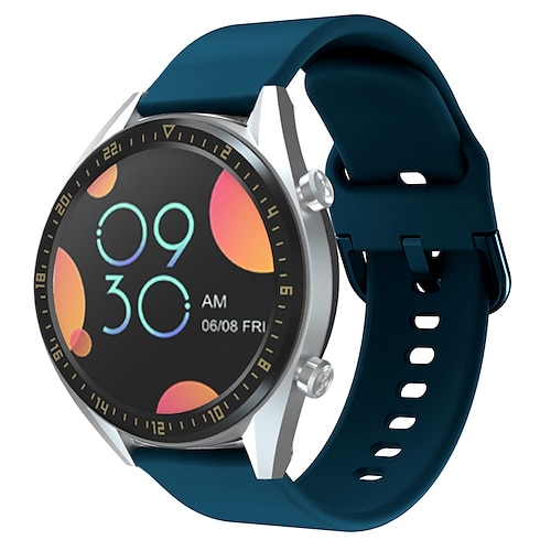 Uhrenarmband für Huawei Huawei Watch GT2 46mm Silikon Ersatz Gurt Atmungsaktiv Sportarmband Armband Image