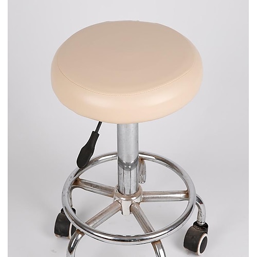 runde wasserdichte barhocker sitzbezüge waschbare hocker kissen schonbezug Stuhlhussen elastische barstuhlbezüge pu leder für kaffee party bar restrant Image