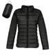 Damen-Pufferjacke, Wander-Daunenjacke, Wander-Windjacke, Winter, Outdoor, thermisch, warm, verstaubar, wasserdicht, winddicht, Oberteil, durchgehender, sichtbarer Reißverschluss,