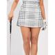 Damen Tennisrock Golfrock Grau Sonnenschutz Tennisbekleidung Plaid Damen-Golfkleidung, Kleidung, Outfits, Kleidung