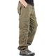 Cargohose Herren Militärarbeitshose taktische Wanderhose 8 Taschen Outdoor Ripstop schnell trocknend mehrere Taschen atmungsaktive Baumwolle Kampfhose Hosenunterteil Armeegrün Schwarz Blau Khaki