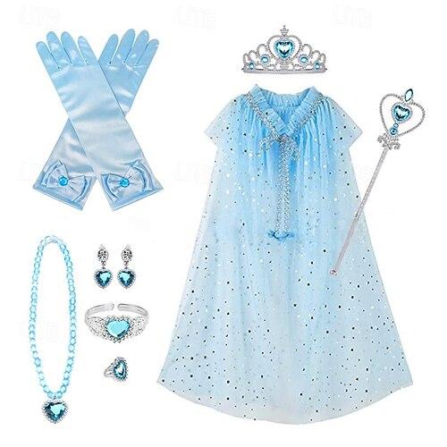 Aschenputtel Prinzessin Elsa Prinzessin Cosplay Schmuck Zubehör Cosplay Film Cosplay for Mädchen Kinder Kindertag Maskerade