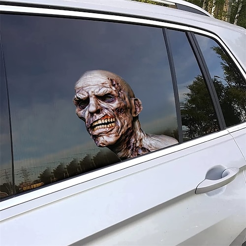 3D-Aufkleber Zombie-Vinyl-Todesaufkleber Autoaufkleber Halloween-Aufkleberpaket Zombie-Laptop-Dekorationen Image