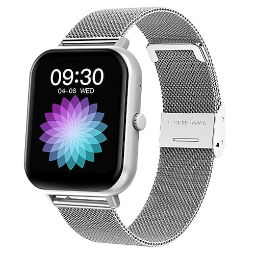 696 ZL54C Smartwatch 1.83 Zoll Smartwatch Fitnessuhr Bluetooth Schrittzähler Anruferinnerung Schlaf-Tracker Kompatibel mit Android iOS Damen Herren Freisprechanlage Nachrichterinnerung Image