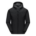 Herren wasserdichte Wanderjacke Gorpcore Kapuzenjacke Windjacke Regenmantel Outdoor-Regenjacke winddicht schnell trocknend leichte Jacke Oberbekleidung Trenchcoat Top Full Zip Jagd Angeln