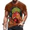 Herren T Shirt Tee Lustige T Shirts Tier Grafik Prints Huhn Rundhalsausschnitt A B C D F 3D Druck Täglich Urlaub Kurzarm Print Kleidung Kleidung Niedlich Designer Cartoon