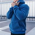 Herren Hoodie Sweatshirt Kapuze Schwarz Weiß Blau Grau Mit Kapuze Glatt Sport Natur Täglich Sport Designer Brautkleider schlicht Herbst Winter Bekleidung Kapuzenpullover Sweatshirts