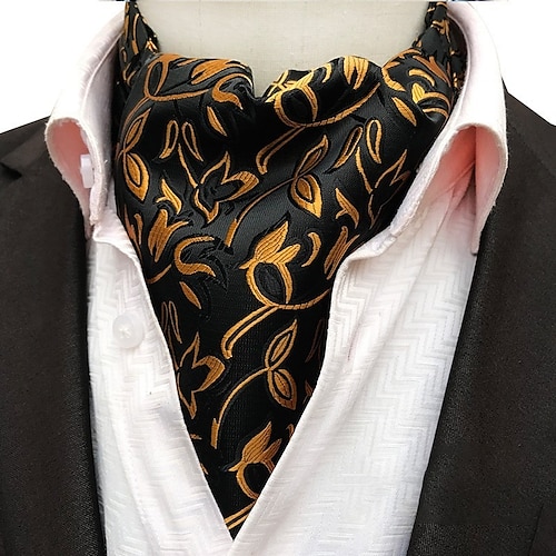 Herren Krawatten Schal Vintage Arbeit Klassicher Stil Mode Geschäft Lässig Date Image