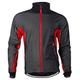 Nuckily Herren Fahrradjacke Radjacke Winter warm halten Windundurchlässig Atmungsaktiv Reflexstreiffen Fahhrad Jacke Windbreaker Windjacke MTB Mountain Rennrad Radfahren in der Stadt Grün Rot Blau