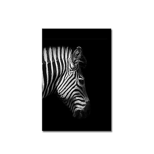 1 stück tier wandkunst leinwand giraffe elefant poster und drucke moderne wandkunst bild für wohnzimmer kein rahmen Image