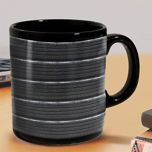 Mechaniker-Werkzeugkasten-Set mit 3D-Druck, Kaffeetasse aus Keramik, Tasse mit Mechaniker-Werkzeugkasten-Aufdruck, Geschenke für Männer Image