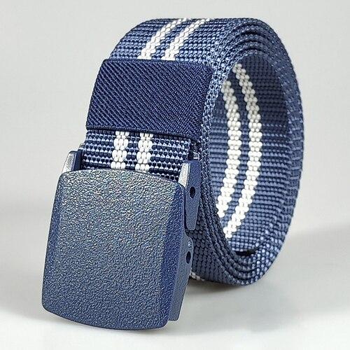 Herren Gürtel Taktischer Gürtel Arbeitsgürtel aus Nylongewebe Schwarz Blau Gestrickter Stoff Militär Armee Gestreift Freizeitskleidung Ausgehen Wochenende
